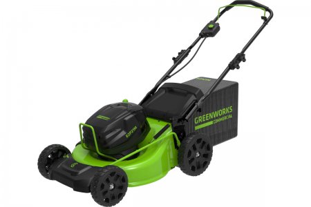 Аккумуляторная самоходная газонокосилка GREENWORKS GC82LM51SP2 2515907 без АКБ и ЗУ - Фото 1