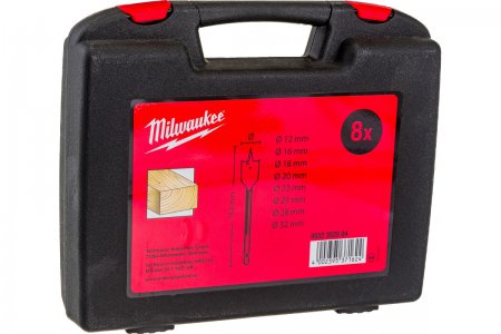 Сверла перьевые Milwaukee 4932352504 - Фото 2 Сверла перьевые Milwaukee 4932352504 - Фото 2