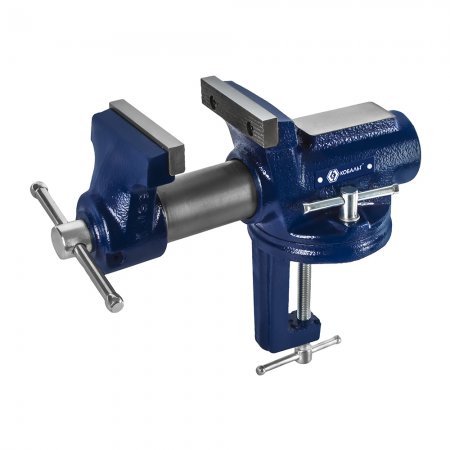 Тиски слесарные поворотные КОБАЛЬТ 790-267 - Фото 4 Тиски слесарные поворотные КОБАЛЬТ 790-267 - Фото 4