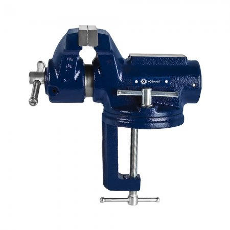 Тиски слесарные поворотные КОБАЛЬТ 790-267 - Фото 3 Тиски слесарные поворотные КОБАЛЬТ 790-267 - Фото 3