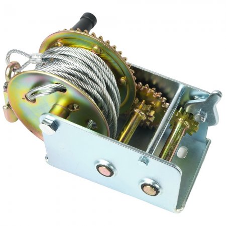 Лебедка ручная барабанная КАЛИБР Л-900 - Фото 7