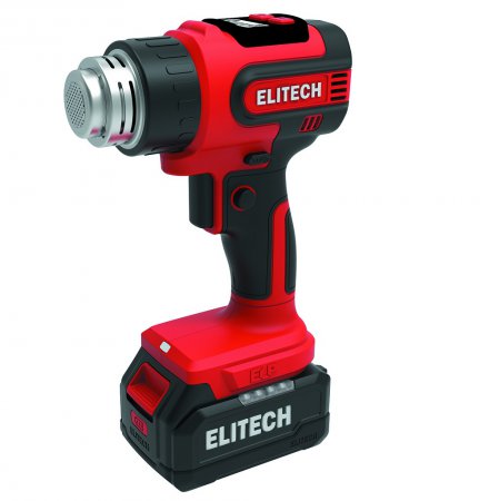 Аккумуляторный пистолет горячего воздуха ELITECH ТВА20СЛ5(E2207.010.01)