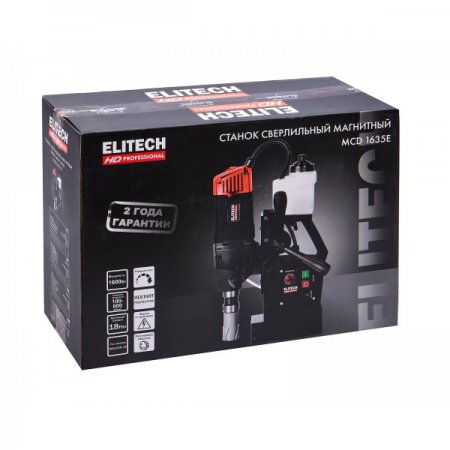 Дрель магнитная ELITECH HD MCD1635E(E2010.003.01) - Фото 2