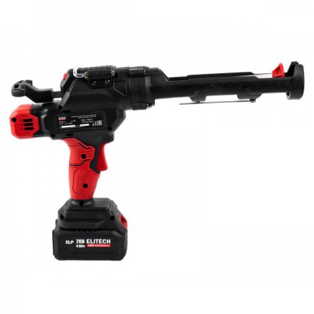 Аккумуляторный пистолет для герметика ELITECH HD CCG20SL6(Е2208.013.01) - Фото 5