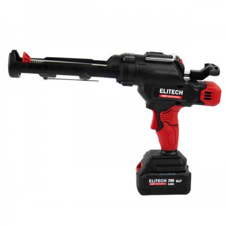 Аккумуляторный пистолет для герметика ELITECH HD CCG20SL6(Е2208.013.01) - Фото 3