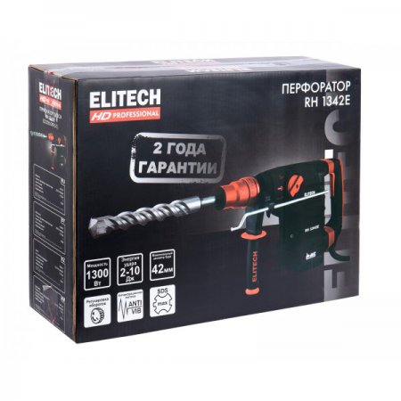 Перфоратор Elitech HD RH1342E(E2205.019.01) - Фото 2