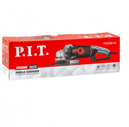 Шлифмашина угловая PIT PWS230-C4 - Фото 3