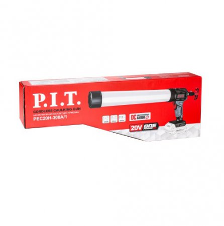 Аккумуляторный пистолет для герметика PIT PEC20H-300A/1 SOLO без АКБ и ЗУ - Фото 3 Аккумуляторный пистолет для герметика PIT PEC20H-300A/1 SOLO без АКБ и ЗУ - Фото 3