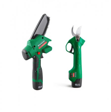 Аккумуляторный комплект: цепная пила+секатор STATUS SCB100-16Kit 07411401 - Фото 3 Аккумуляторный комплект: цепная пила+секатор STATUS SCB100-16Kit 07411401 - Фото 3