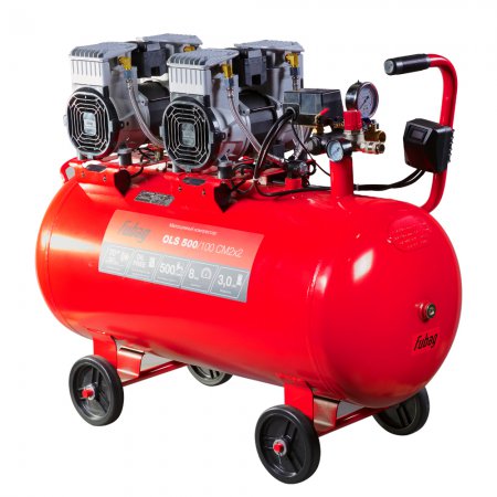 Компрессор безмасляный малошумный FUBAG OLS 500/100 CM2х2 646075 - Фото 6 Компрессор безмасляный малошумный FUBAG OLS 500/100 CM2х2 646075 - Фото 6