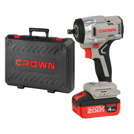 Аккумуляторный гайковерт CROWN CT22062HX-4 BMC - Фото 3 Аккумуляторный гайковерт CROWN CT22062HX-4 BMC - Фото 3