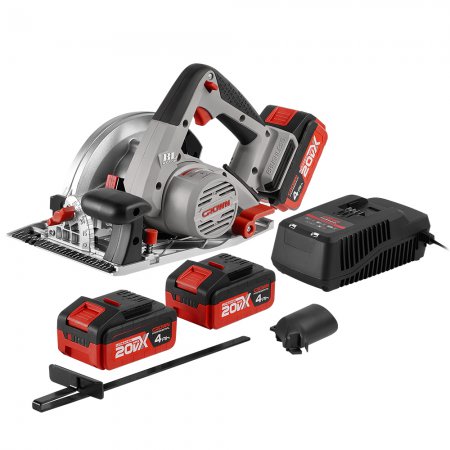 Пила дисковая аккумуляторная CROWN CT25002-165HX-4 BMC - Фото 3