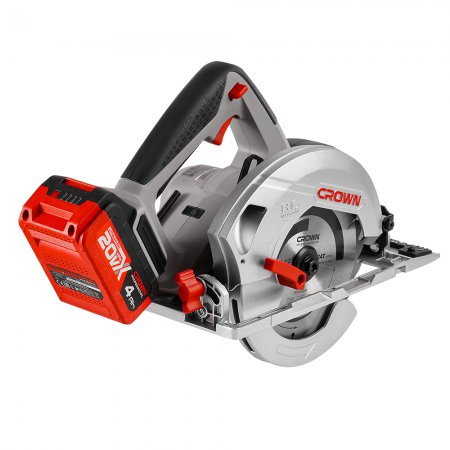 Пила дисковая аккумуляторная CROWN CT25002-165HX-4 BMC - Фото 5