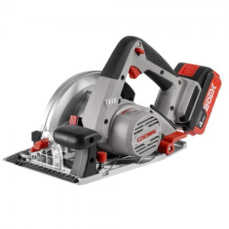 Пила дисковая аккумуляторная CROWN CT25002-165HX-4 BMC - Фото 4