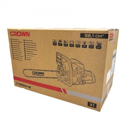 Бензопила CROWN CT20201-18 - Фото 2