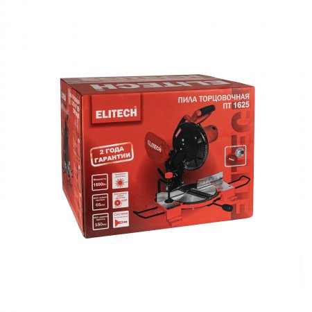 Пила торцовочная ELITECH ПТ 1625 (E2007.009.00) - Фото 1