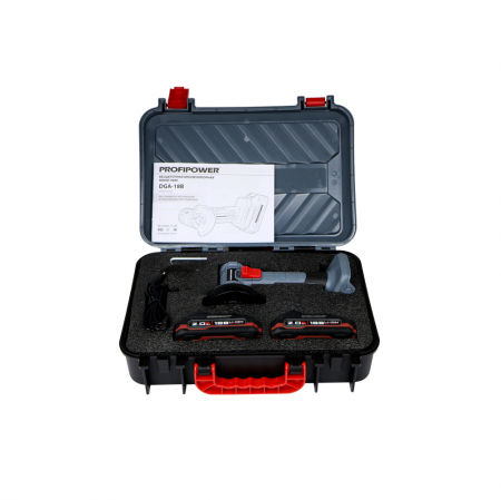 Мини углошлифовальная машина ProfiPower DGA-18B E0240 - Фото 3