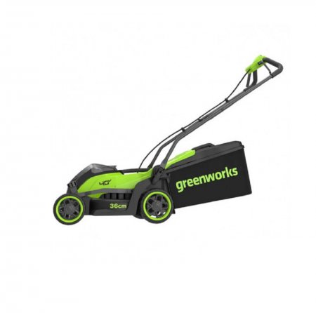 Аккумуляторная газонокосилка GREENWORKS GD40LM361 2520807UB - Фото 2