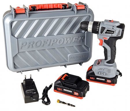 Шуруповерт аккумуляторный ProfiPower E0146 MKBL-18BT