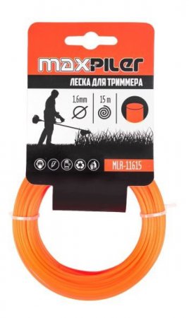 Леска для триммера MAXPILER MLR-11615