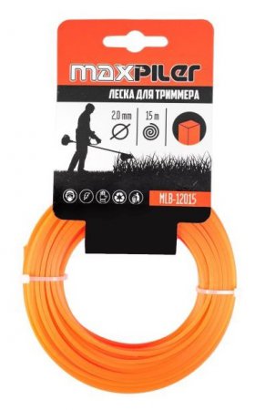 Леска для триммера MAXPILER MLR-12015