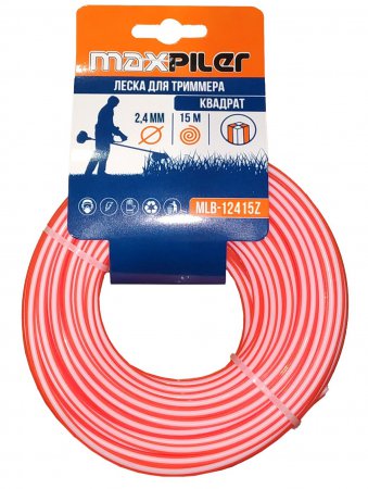 Леска для триммера MAXPILER MLB-12415Z
