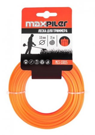 Леска для триммера MAXPILER MLS-13015 Леска для триммера MAXPILER MLS-13015