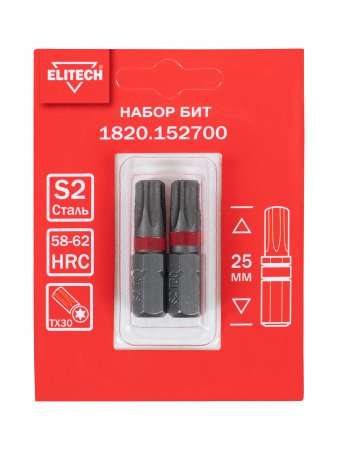 Биты ELITECH 1820.152700