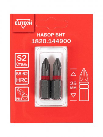 Биты ELITECH 1820.144900