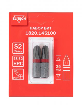 Биты ELITECH 1820.145100