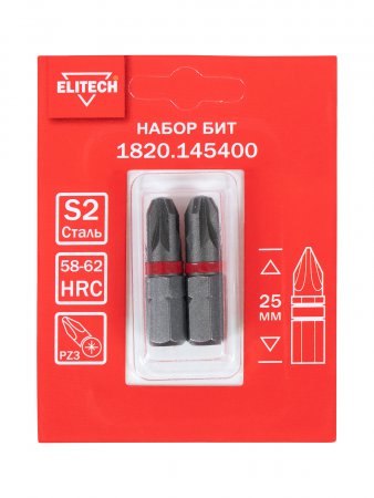 Биты ELITECH 1820.145400