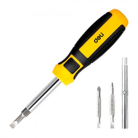 Многофункциональная отвертка 6-в-1 DELI DL260206 Многофункциональная отвертка 6-в-1 DELI DL260206