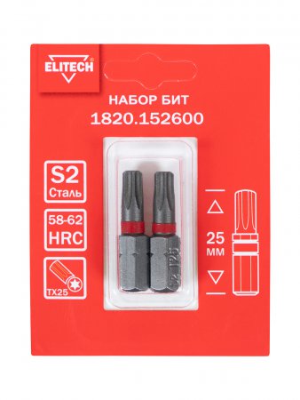 Биты ELITECH 1820.152600
