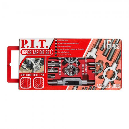 Набор для нарезания резьбы PIT ASET09-016B - Фото 3 Набор для нарезания резьбы PIT ASET09-016B - Фото 3