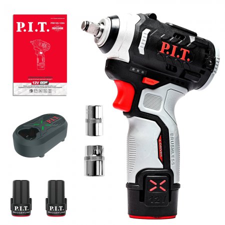 Аккумуляторный гайковерт PIT PIW12K-120A/2 - Фото 3