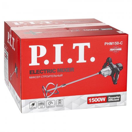 Миксер строительный PIT PHM150-C - Фото 4
