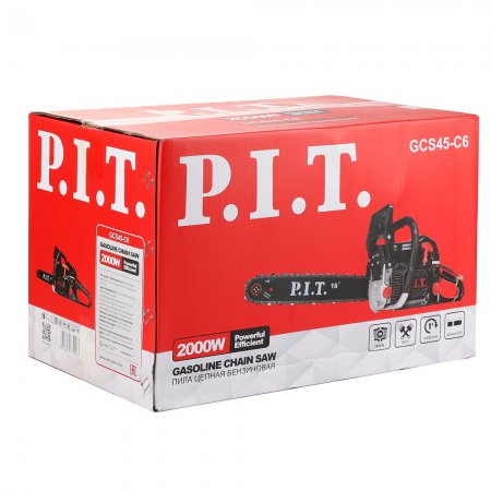Бензопила цепная PIT GCS45-C6 - Фото 5 Бензопила цепная PIT GCS45-C6 - Фото 5