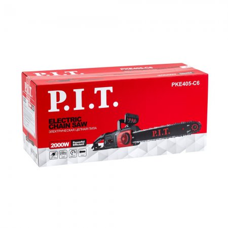 Электропила цепная P.I.T. PKE405-C6 - Фото 4