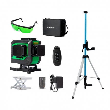 Лазерный уровень INSTRUMAX GREENLINER 3-360/B SET IM0150_K1
