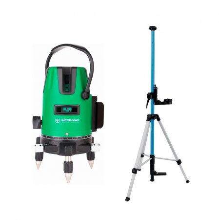 Лазерный уровень INSTRUMAX Сonstructor 4D GREEN IM0140_K1 Лазерный уровень INSTRUMAX Сonstructor 4D GREEN IM0140_K1