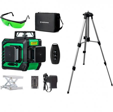 Лазерный уровень INSTRUMAX GREENLINER 3-360 SET IM0149_K