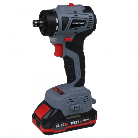 Аккумуляторный шуруповерт со сменными насадками ProfiPower MKBL-18BM E0250 - Фото 1 Аккумуляторный шуруповерт со сменными насадками ProfiPower MKBL-18BM E0250 - Фото 1
