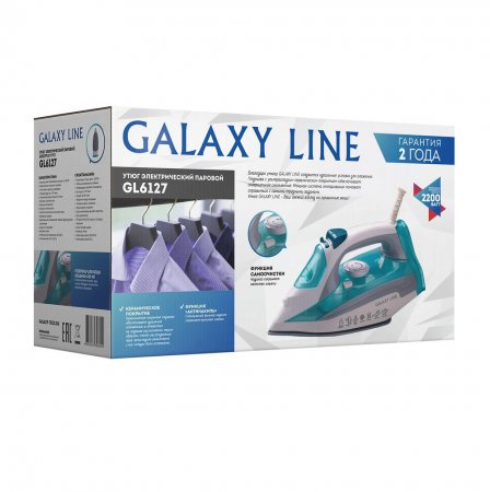 Утюг паровой Galaxy LINE GL 6127 - Фото 3 Утюг паровой Galaxy LINE GL 6127 - Фото 3