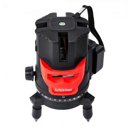 Нивелир лазерный ELITECH ПЛ10-4B-ЗЕЛ - Фото 3