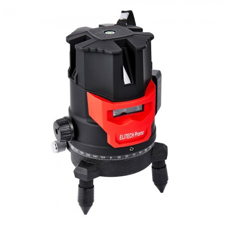 Нивелир лазерный ELITECH ПЛ10-4B-ЗЕЛ - Фото 2