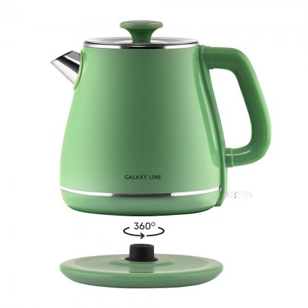 Чайник электрический Galaxy LINE GL 0331 зеленый - Фото 2 Чайник электрический Galaxy LINE GL 0331 зеленый - Фото 2