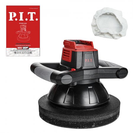 Аккумуляторная полировальная шлифмашина P.I.T.PPO20H-250A SOLO БЕЗ АКБ и ЗУ - Фото 2