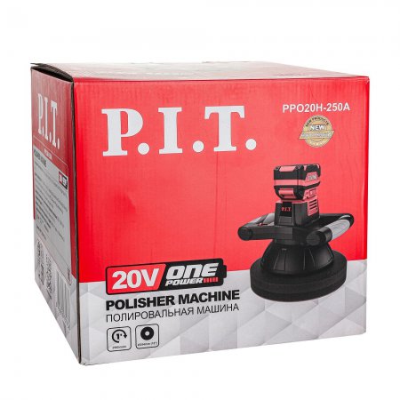 Аккумуляторная полировальная шлифмашина P.I.T.PPO20H-250A SOLO БЕЗ АКБ и ЗУ - Фото 3