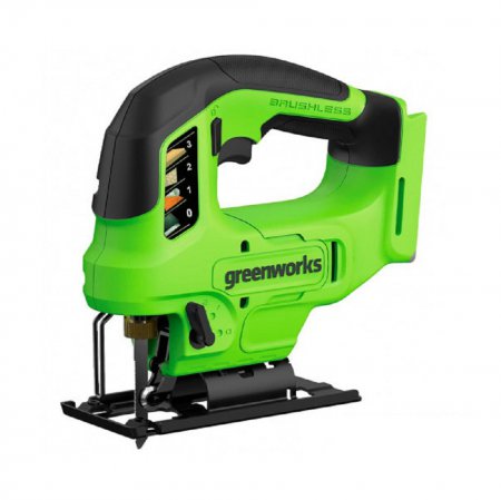 Аккумуляторный лобзик GREENWORKS GD24JS90 3601707 без АКБ и ЗУ