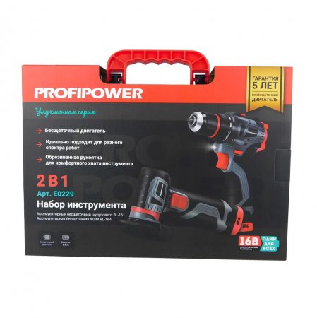 Набор аккумуляторный 2 в 1 ProfiPower E0229 - Фото 4 Набор аккумуляторный 2 в 1 ProfiPower E0229 - Фото 4